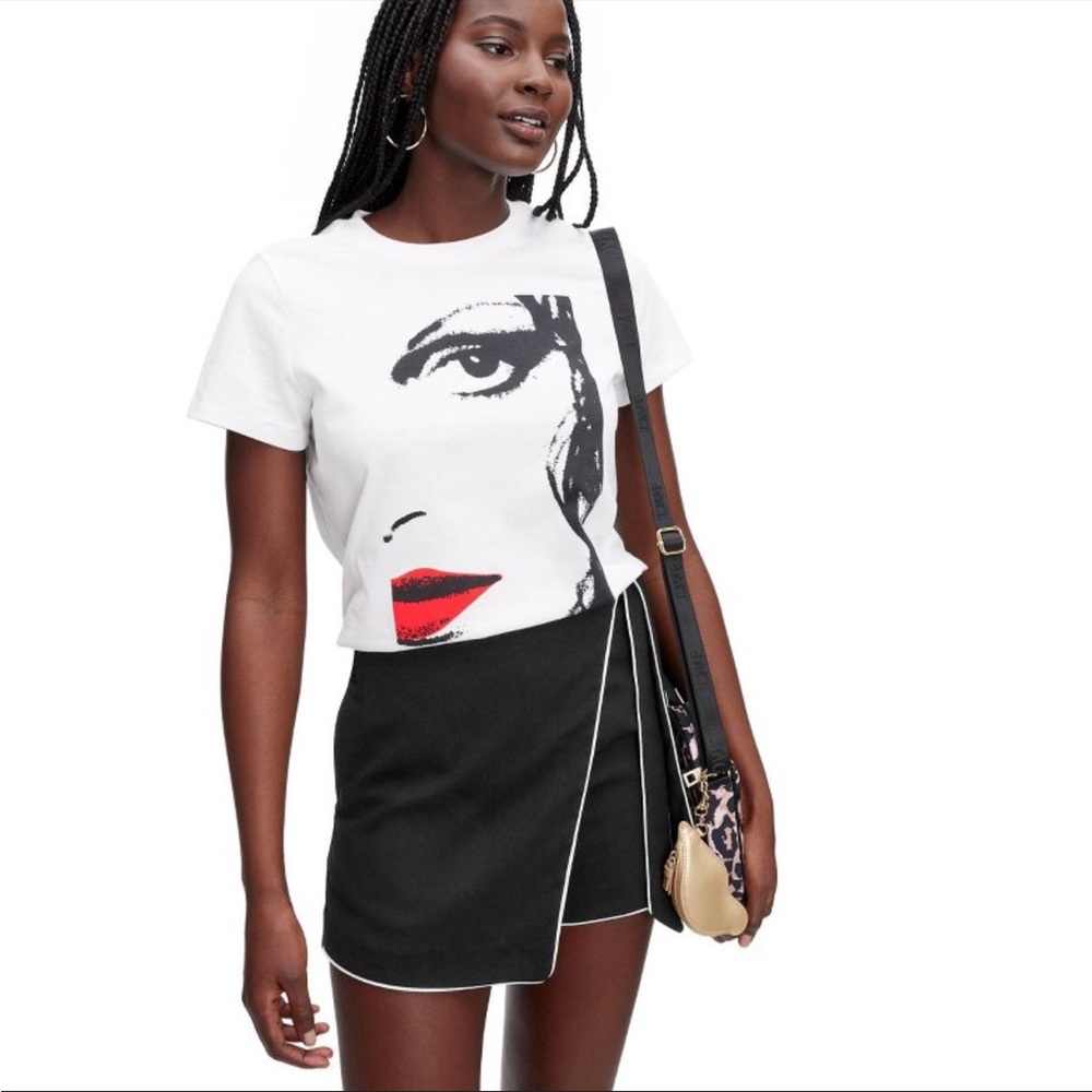 DVF by Target T-shirt in XXS. new with tags